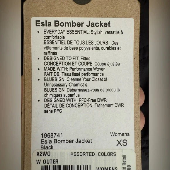 Prana Esla Charcoal Quilted Puffer Jacket *NEW WITH TAGS* - Picture 16 of 16